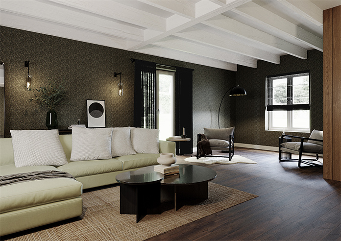 Brescia Voile, Raven Black - Made to Measure Curtains - Image 7